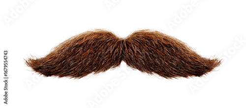 Vintage Mustache PNG Transparent, Classic Gentleman Moustache Isolated Clipart