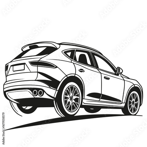set of premium luxury escort garage showroom services, car wash and auto detailing logo vectors 