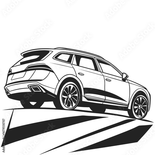 set of premium luxury escort garage showroom services, car wash and auto detailing logo vectors 