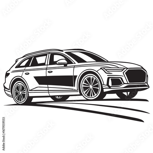 set of premium luxury escort garage showroom services, car wash and auto detailing logo vectors 