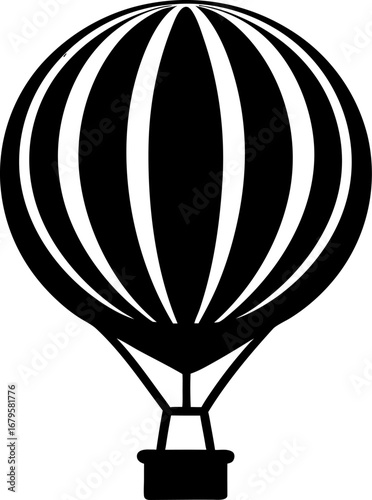 hot air balloon icon