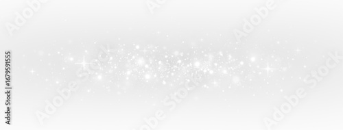 Christmas shimmer glows through bright and light atmospheres. Flare and stardust scatter across shiny sparkles and festive particles.