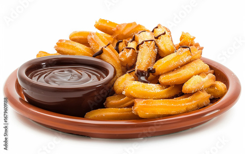 sausage and chips