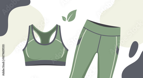 Eco-Friendly Activewear Set for Sustainable Fitness.
