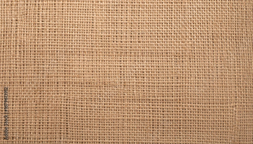 Natural Color Burlap Texture. Fabric Surface. Close up pattern.