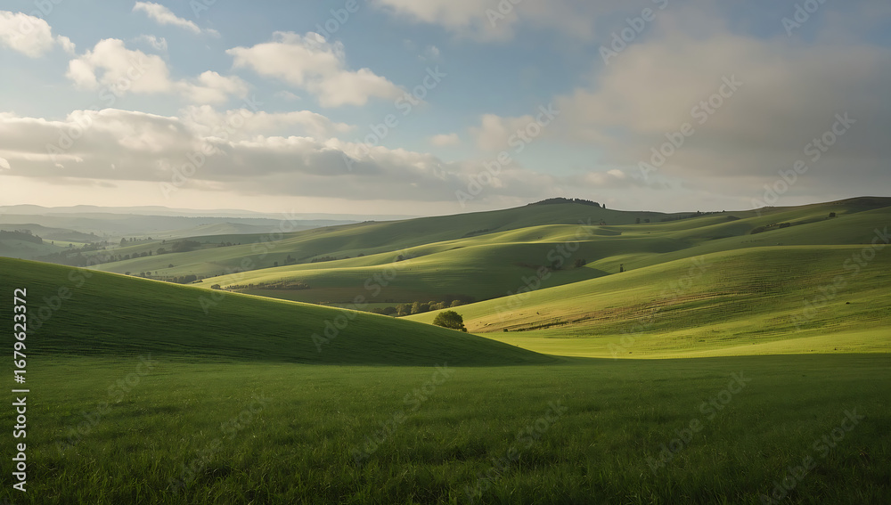 Fototapeta premium landscape with mountains