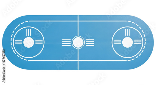 Photography Isolated Ice Hockey Rink