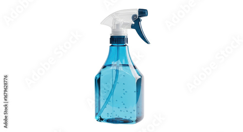 Isolated Cleaning Spray Bottle