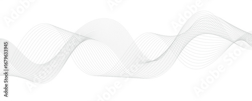 Abstract wave design with a series of flowing, overlapping sinusoidal curves in a gradient.Abstract wave design with a series of flowing, overlapping sinusoidal curves in a gradient.
