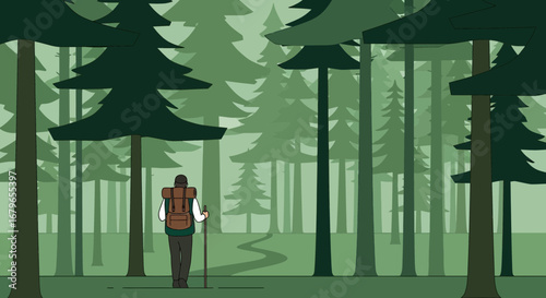 Journey Into The Untamed Wilderness, Exploring Nature, And Seeking Serenity With a Backpack