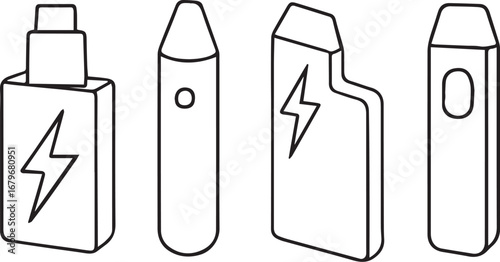 Vape, Pod, Cegraette, Smoke, illustration, equipment