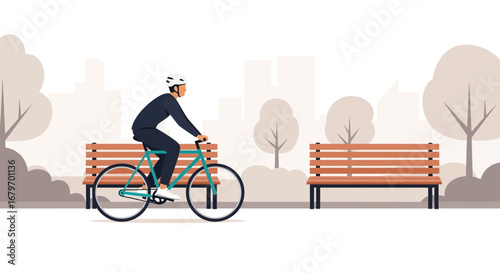 Cycling Through Town: An Outing for Leisure And Healthy Lifestyle Activities