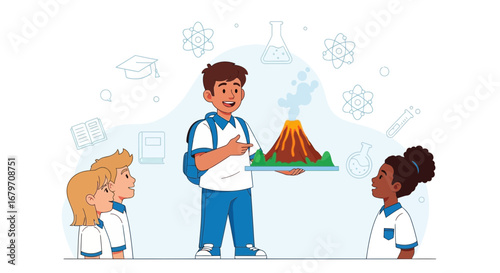 Elementary School Presentation: A Dynamic Visual of Academic Enrichment and Exploration