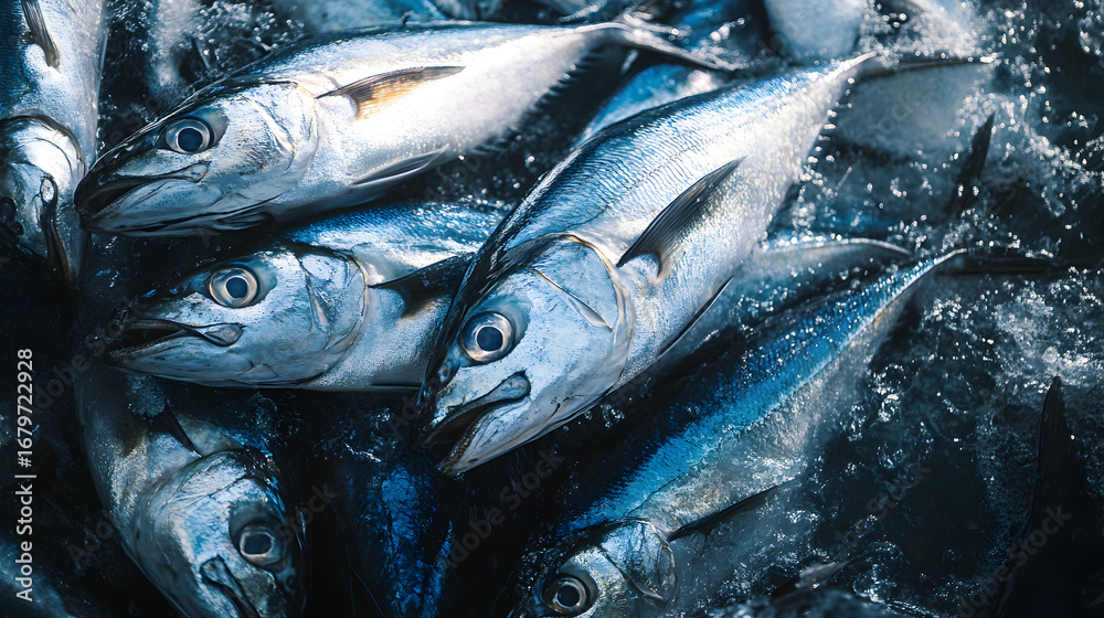 Fototapeta premium Fish on the market