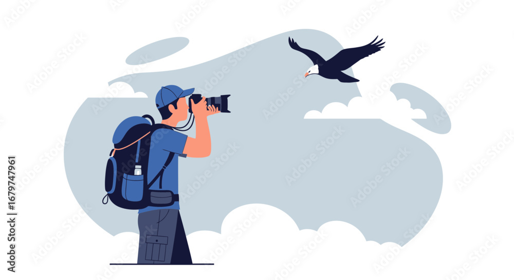 Capturing Majestic Moments: A Photographer's Encounter With An Eagle In Open Skies Capturing Majestic Moments: A Photographer's Encounter With An Eagle In Open Skies