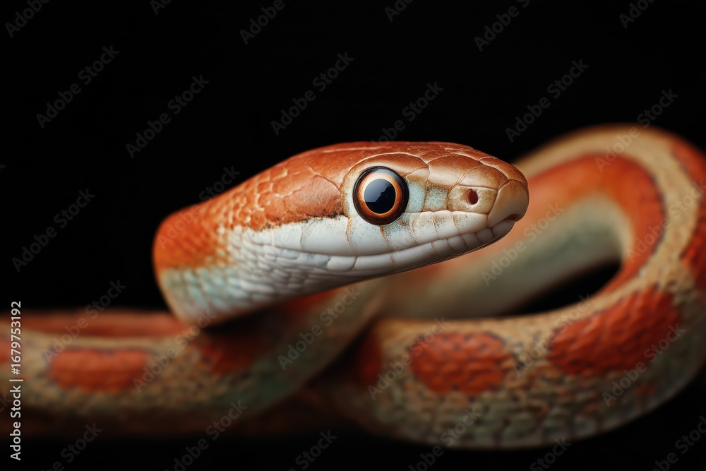 Obraz premium Snake close up