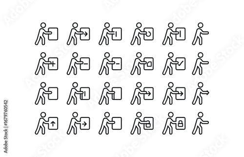 vector outline icons Push (Basic) push icon push start push push on push off push add push remove push active push inactive push valid push invalid push new push old push open push closed.