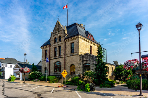 Various views of Goderich, a small Canadian, Ontario serene town located on the shores of lake Huron.