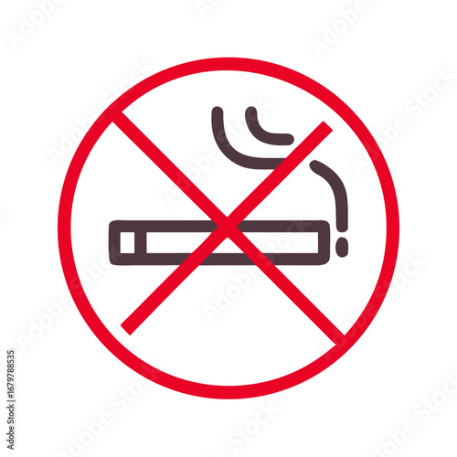 No smoking is allowed in this area