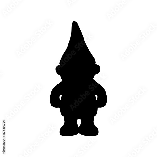 figurine of a witch on a black background