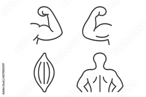 Teeth and Stomatology Icon Set with Simple Isolated Line Art, Editable Stroke, Ideal for Web, Books, Cards, Apps, Vector Cartoon Illustrations Featuring Dental Health and Oral Care Symbols