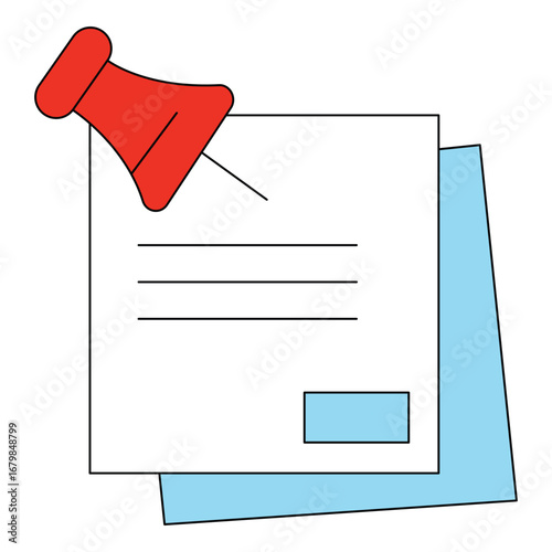 Remote Workforce AI Digital Note Vector Icon