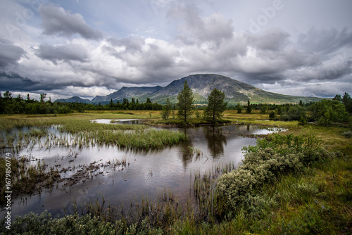 Beautiful nature around Hemsedal in Norway