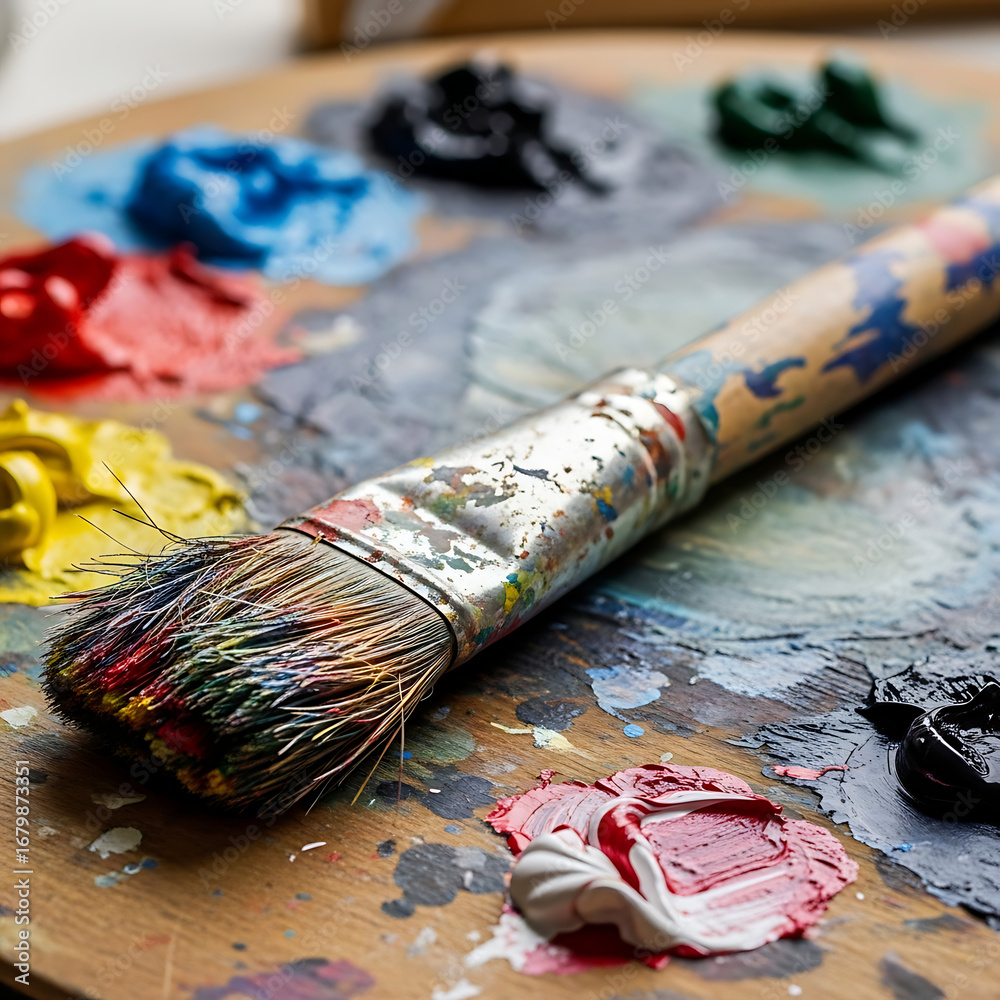 Fototapeta premium paintbrush