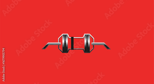 Close up of a small electronic component possibly a diode or resistor with metallic leads.
