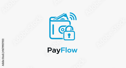 Secure Digital Wallet Payment Concept.