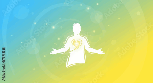 Embrace of Light: A Symbol of Love and Acceptance.