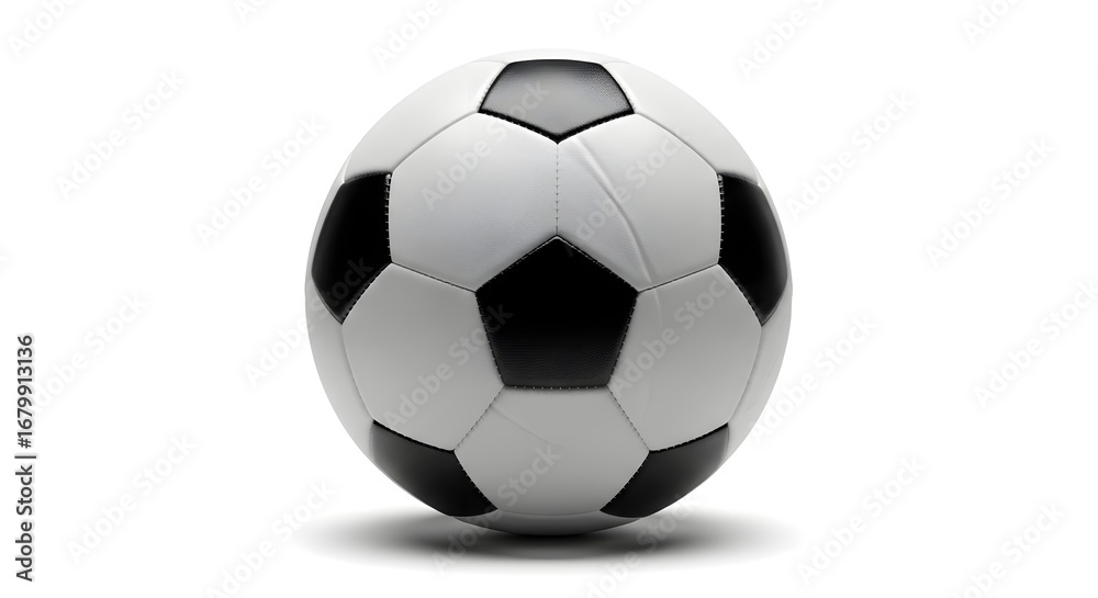 Obraz premium soccer ball isolated on white