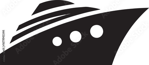 Boat Icon Vector Illustration: Watercraft for Transportation and Recreational Activity