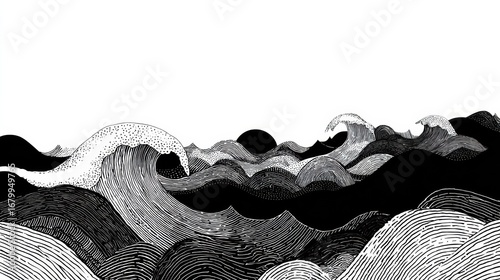 Waves and Patterns Create a Striking Visual Representation of Ocean Dynamics During Twilight