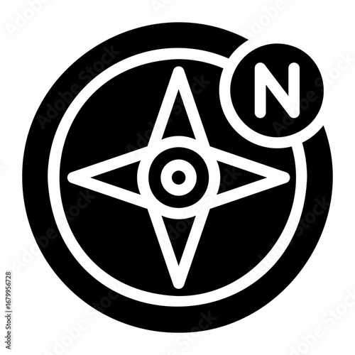 north