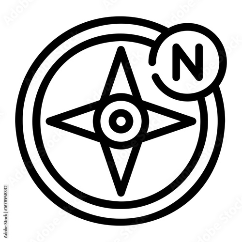 north