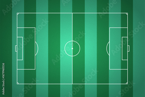 Football stadium. Soccer field. Green grass with line isolated on white background for design prints.