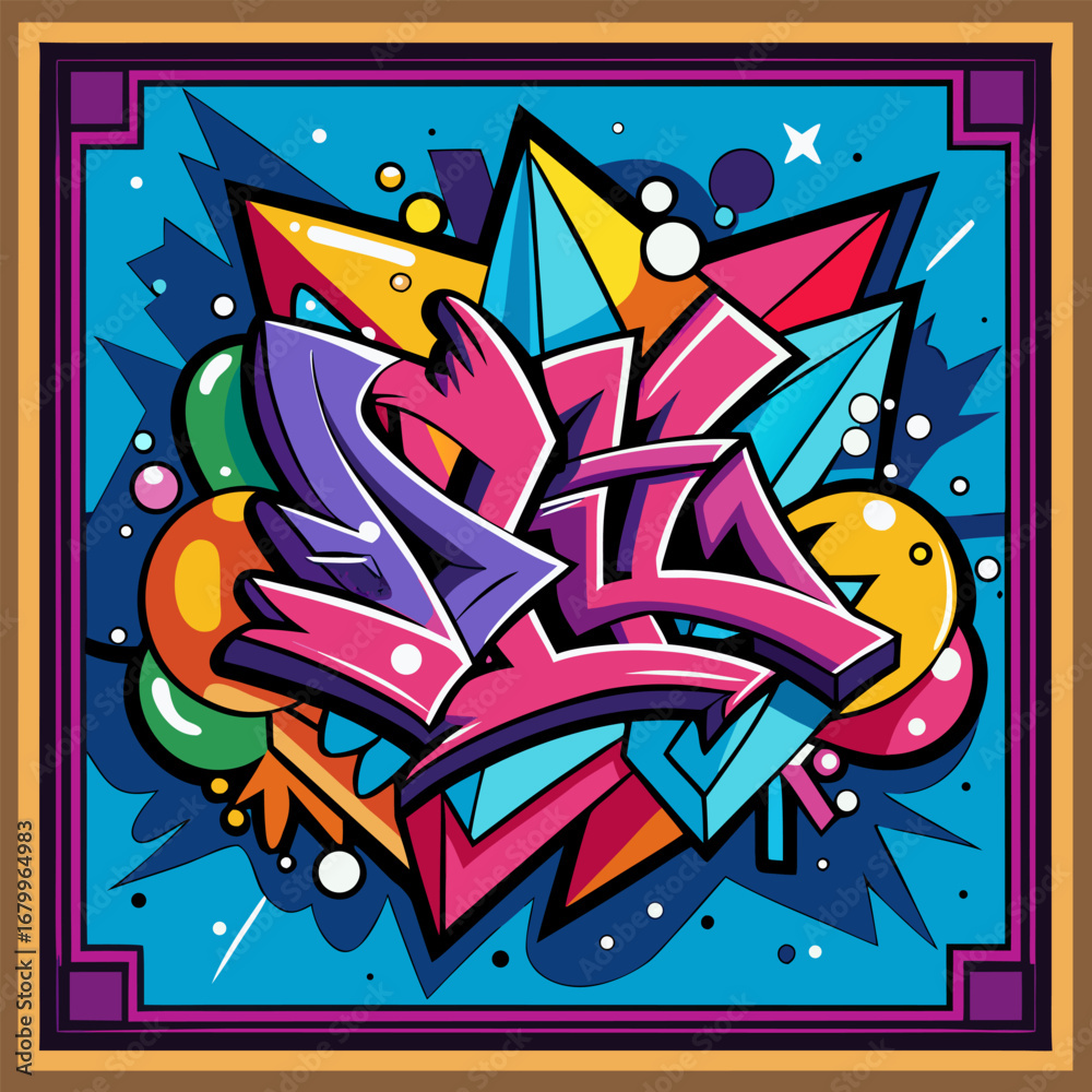 Obraz premium abstract background with stars