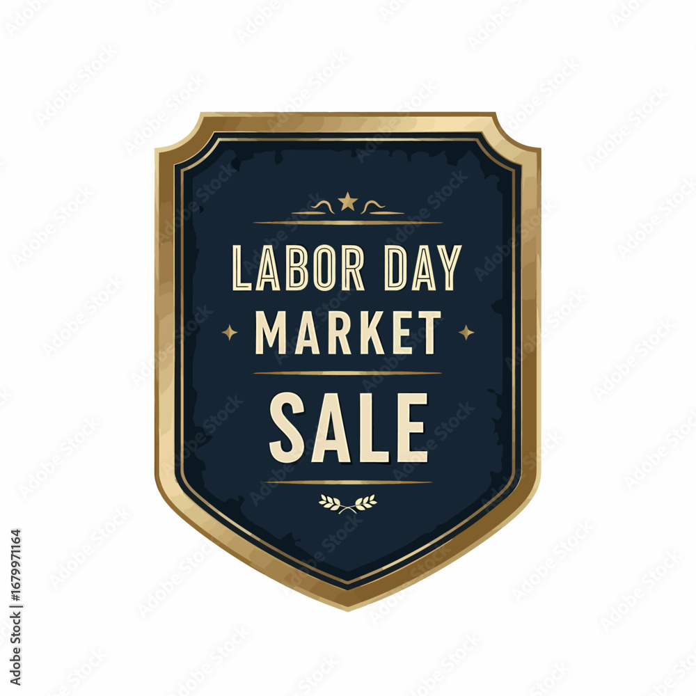 Obraz premium A creative logo design for labor, featuring the word LABOR with a hammer icon replacing the letter B.