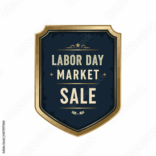 A creative logo design for labor, featuring the word LABOR with a hammer icon replacing the letter B.