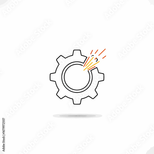 A creative logo design for labor, featuring the word LABOR with a hammer icon replacing the letter B.