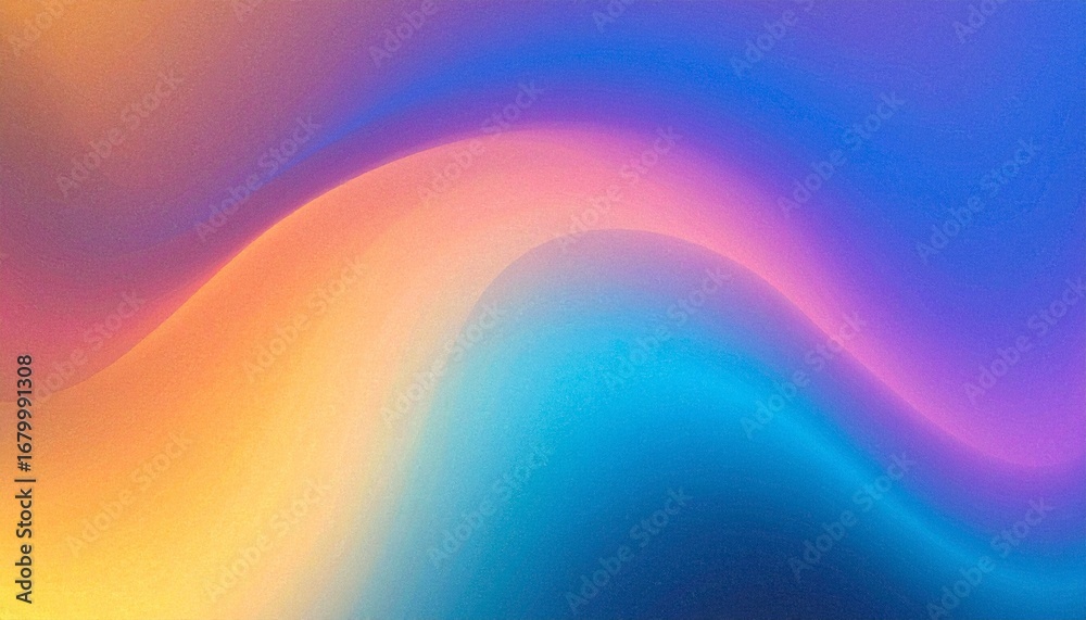 Obraz premium abstract glowing color wave backdrop noise texture. grainy gradient background