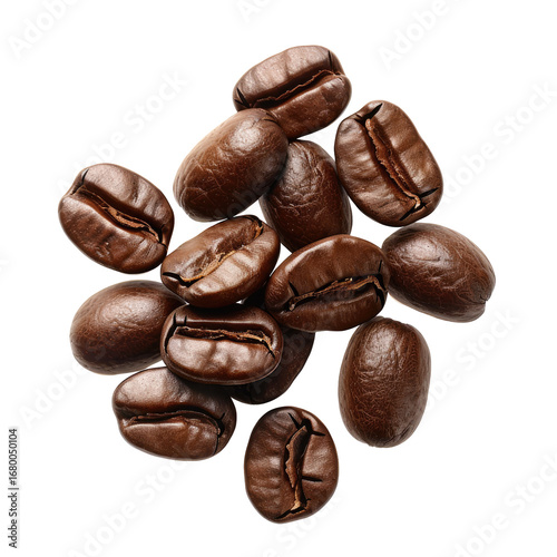 Wallpaper Mural Roasted coffee beans clustered together (4) Torontodigital.ca