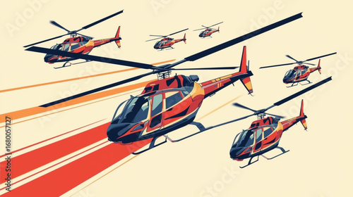 vector illustration of a plane