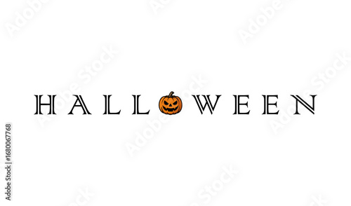 Halloween Text.