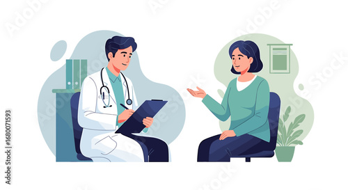 Doctor Patient Consultation Healthcare & Medical Advice