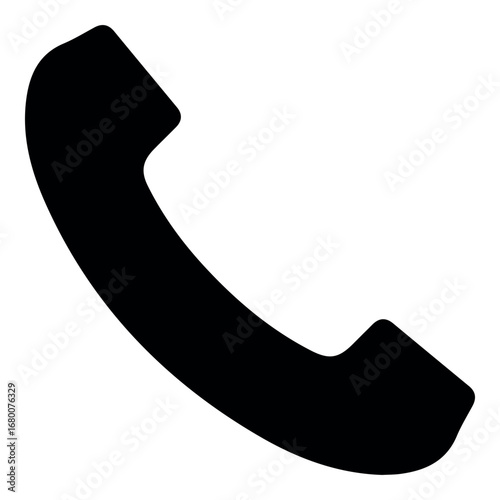 Phone icon vector illustration for call center contact support and communication needs isolated on white background