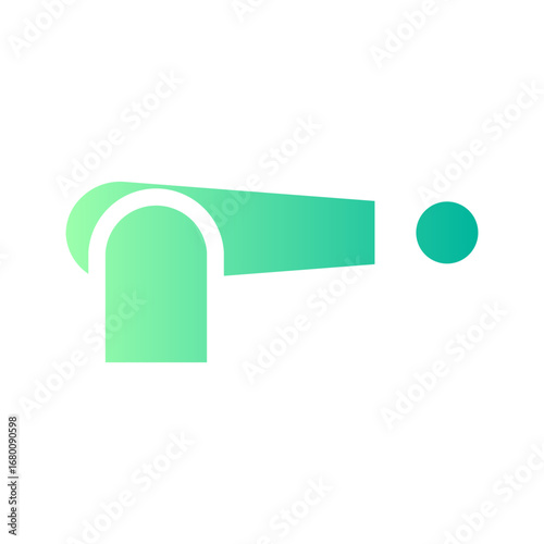 cannon gradient icon