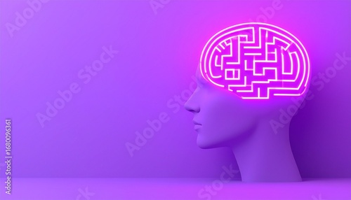 The neon maze inside the brain
