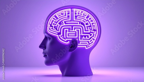 The neon maze inside the brain